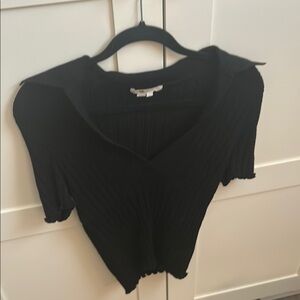 Boden collared sweater cropped top, Like new